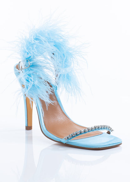 Blue Feather Heel-4