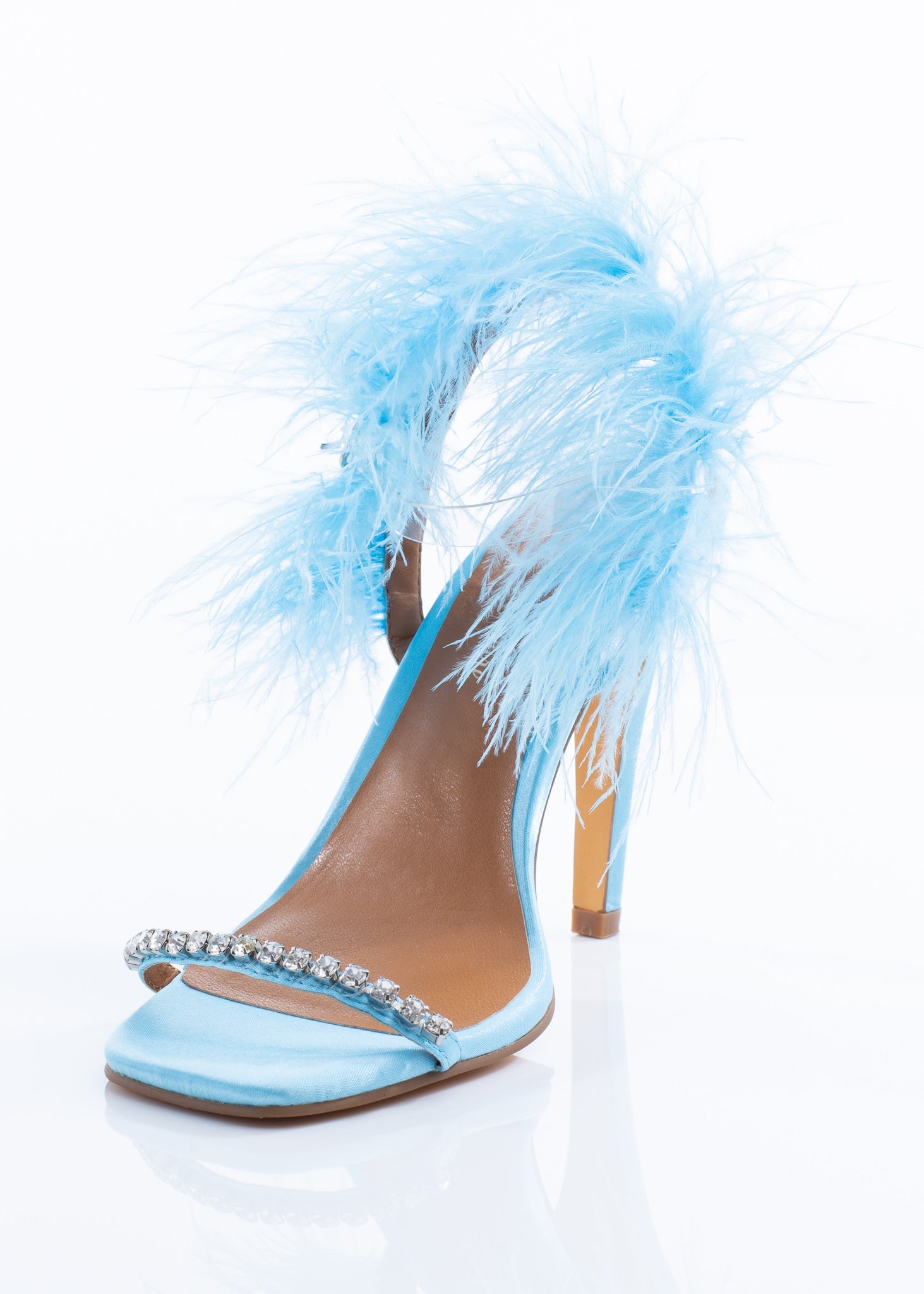 Blue Feather Heel-3