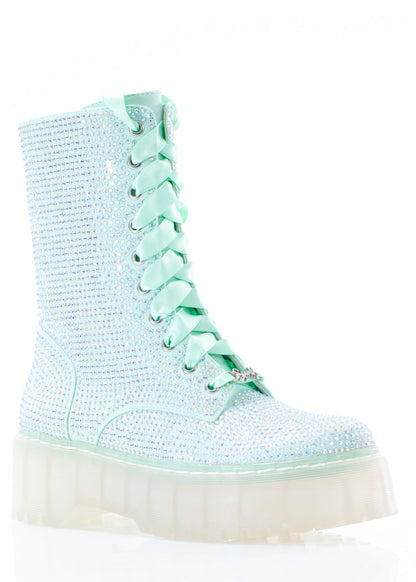 Jade Combat Boot-1