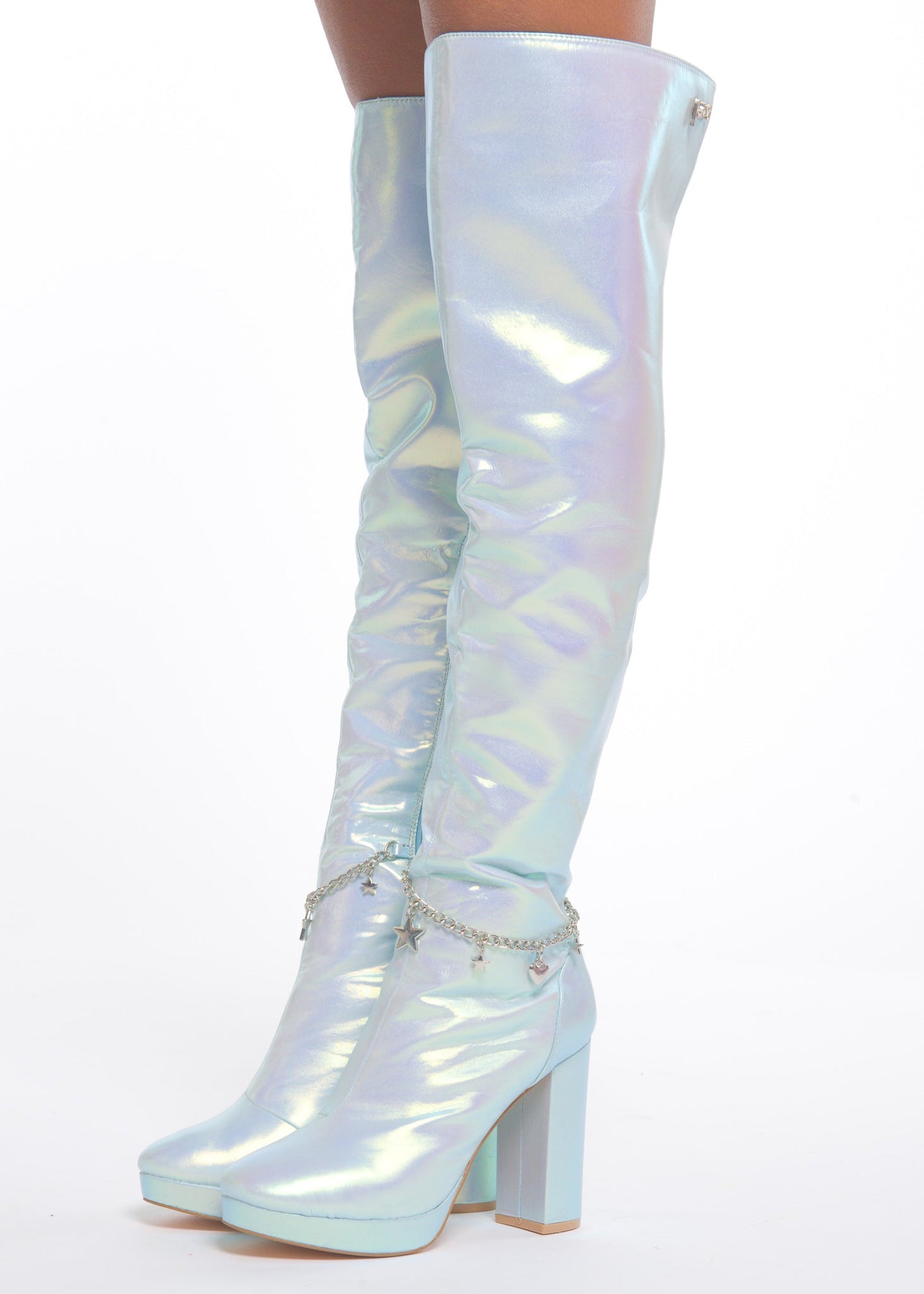 Blue Fairy Star High Boot-0